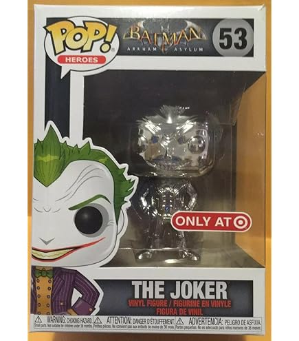 Amazon.com: Funko POP Heroes Joker 1966 Vinyl Figure : Toys & Games